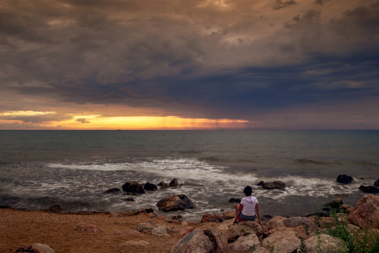 Abendstimmung am Meer