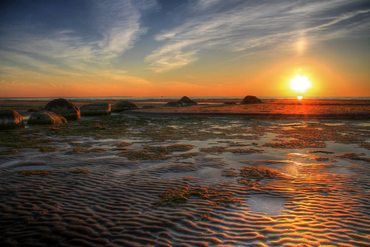 Magischer Sonnenuntergang