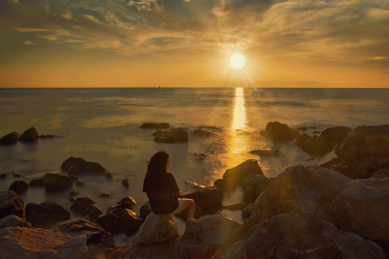 Abendstimmung am Meer