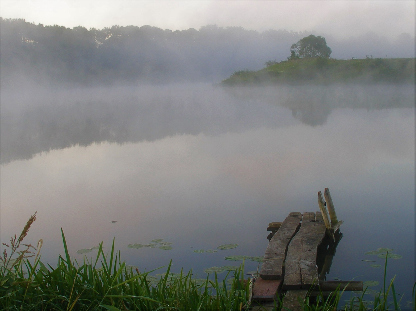 Vor der Morgendämmerung ...