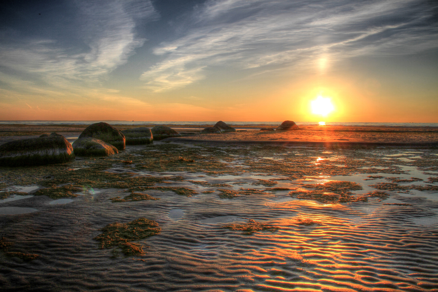 Magischer Sonnenuntergang