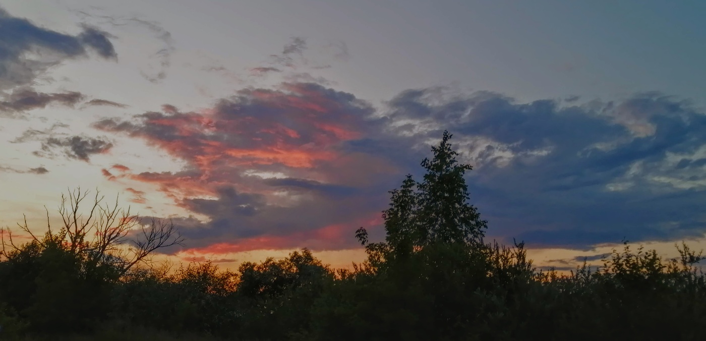 Sonnenuntergang im Juli