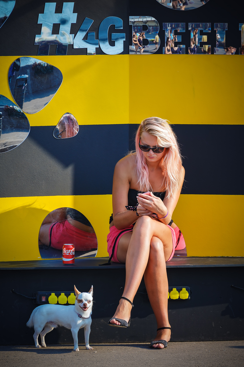 Dame mit dem Hund ...