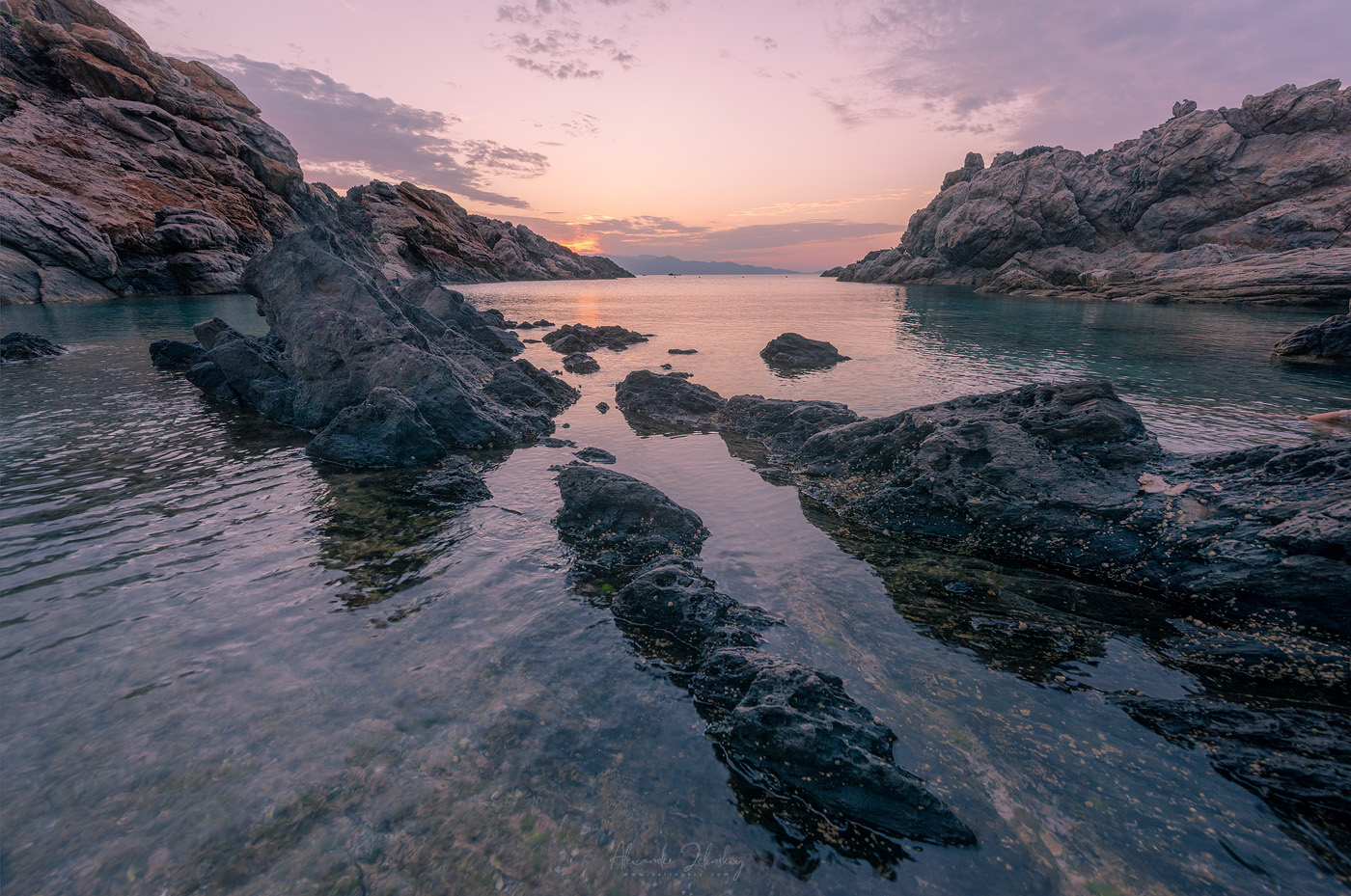 In den rosarote Brille