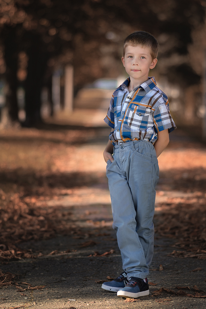 Portrait seines Sohnes