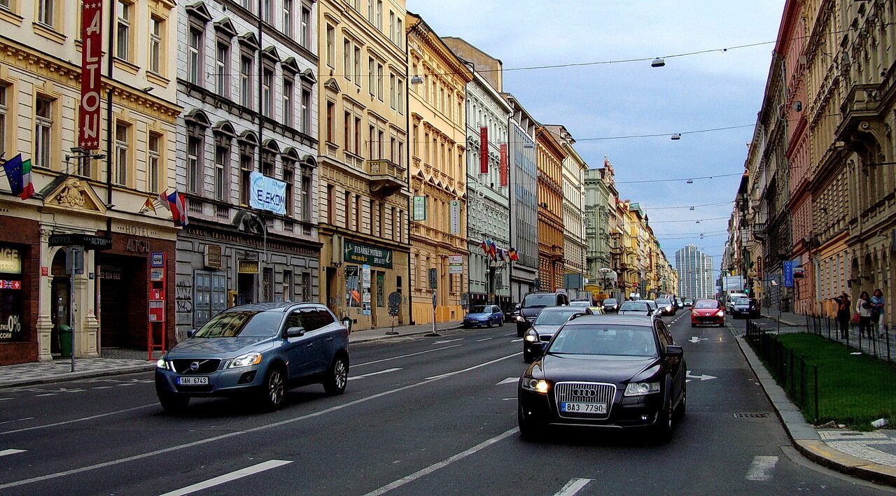 Straßen von Prag