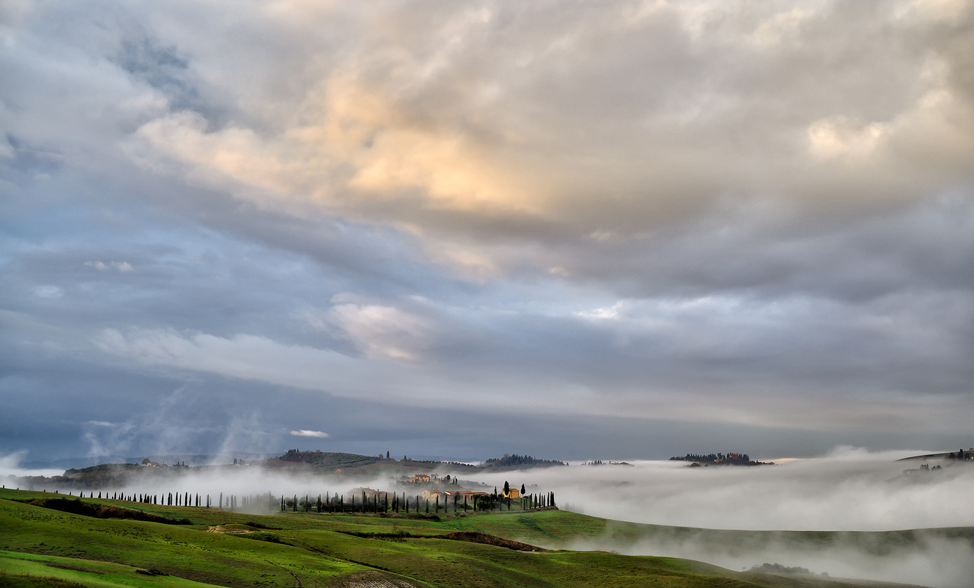 Nebel in der Toskana