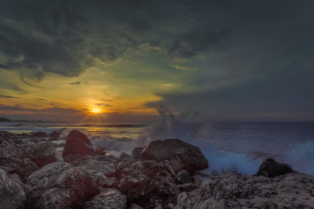 Abendstimmung am Meer