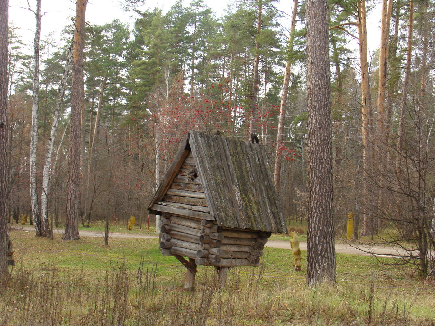 Die Hütte auf Hähnchenschenkel