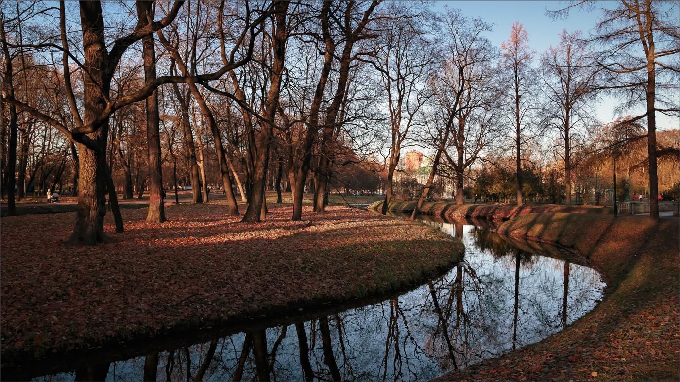 Im Herbst des Parks ...