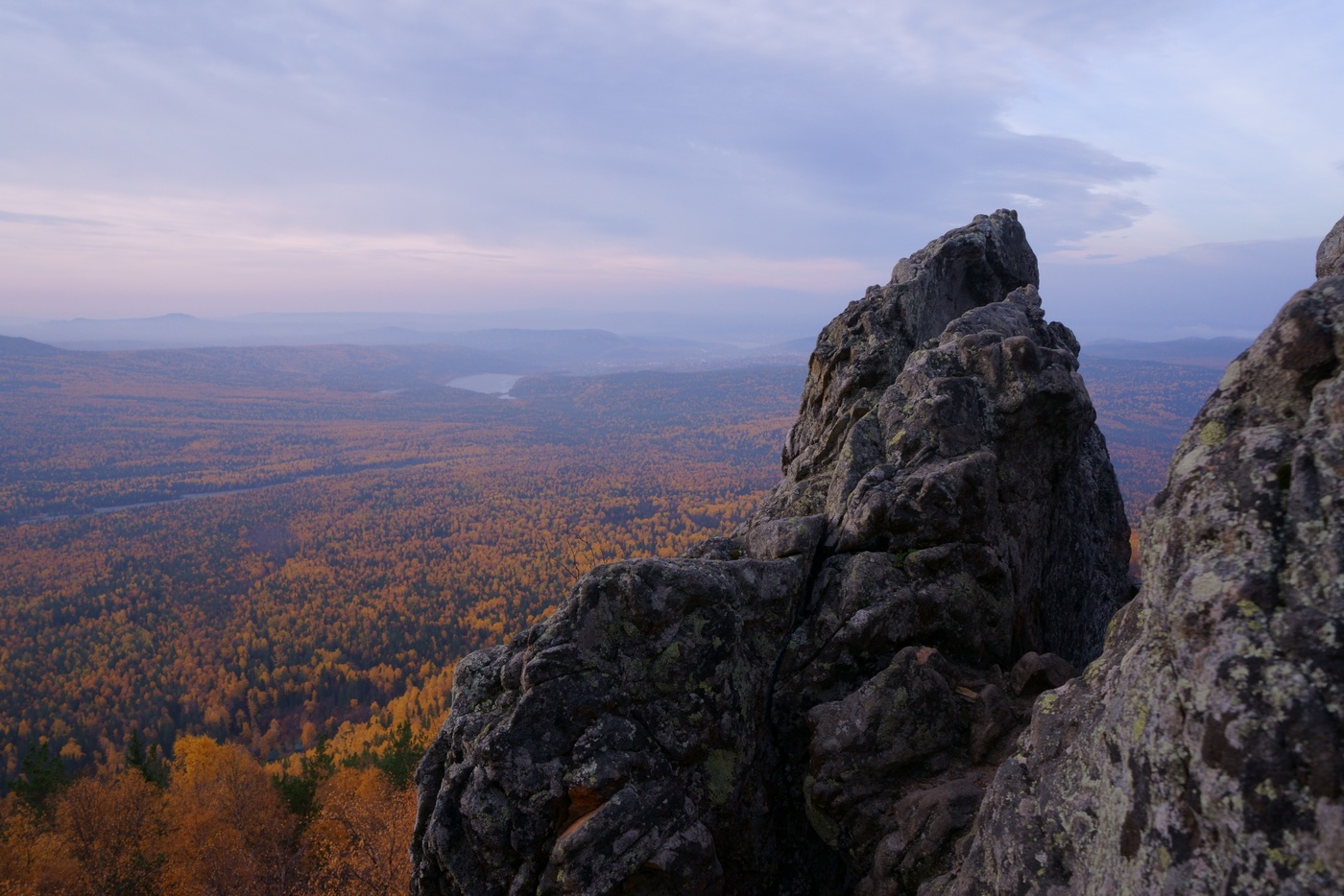 allen Farben des Herbstes