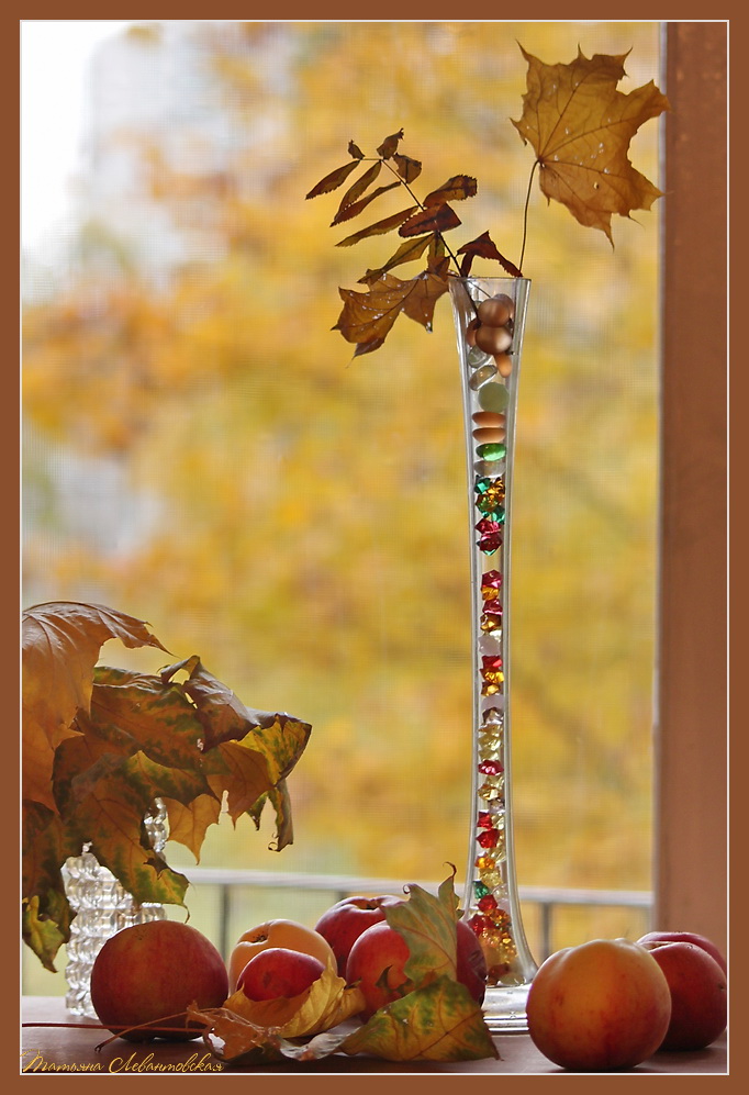 allen Farben des Herbstes