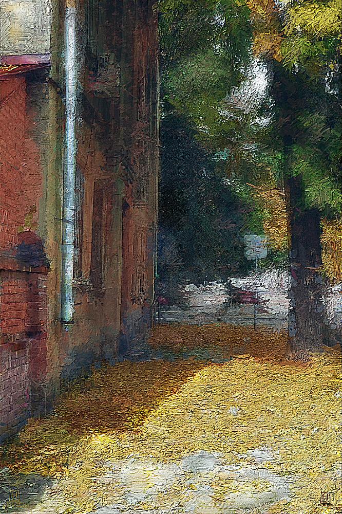 allen Farben des Herbstes