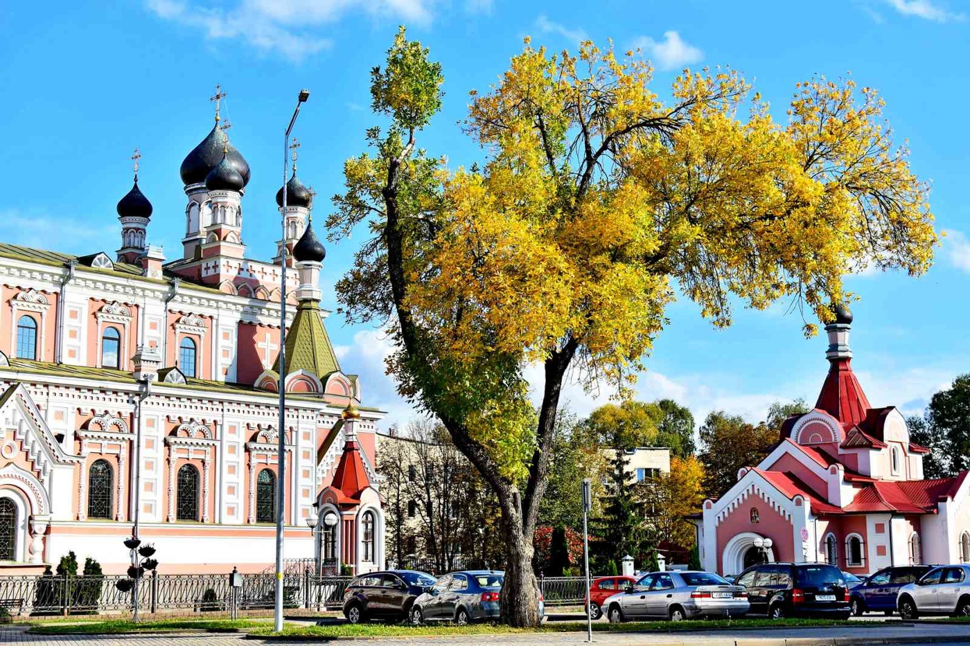 allen Farben des Herbstes