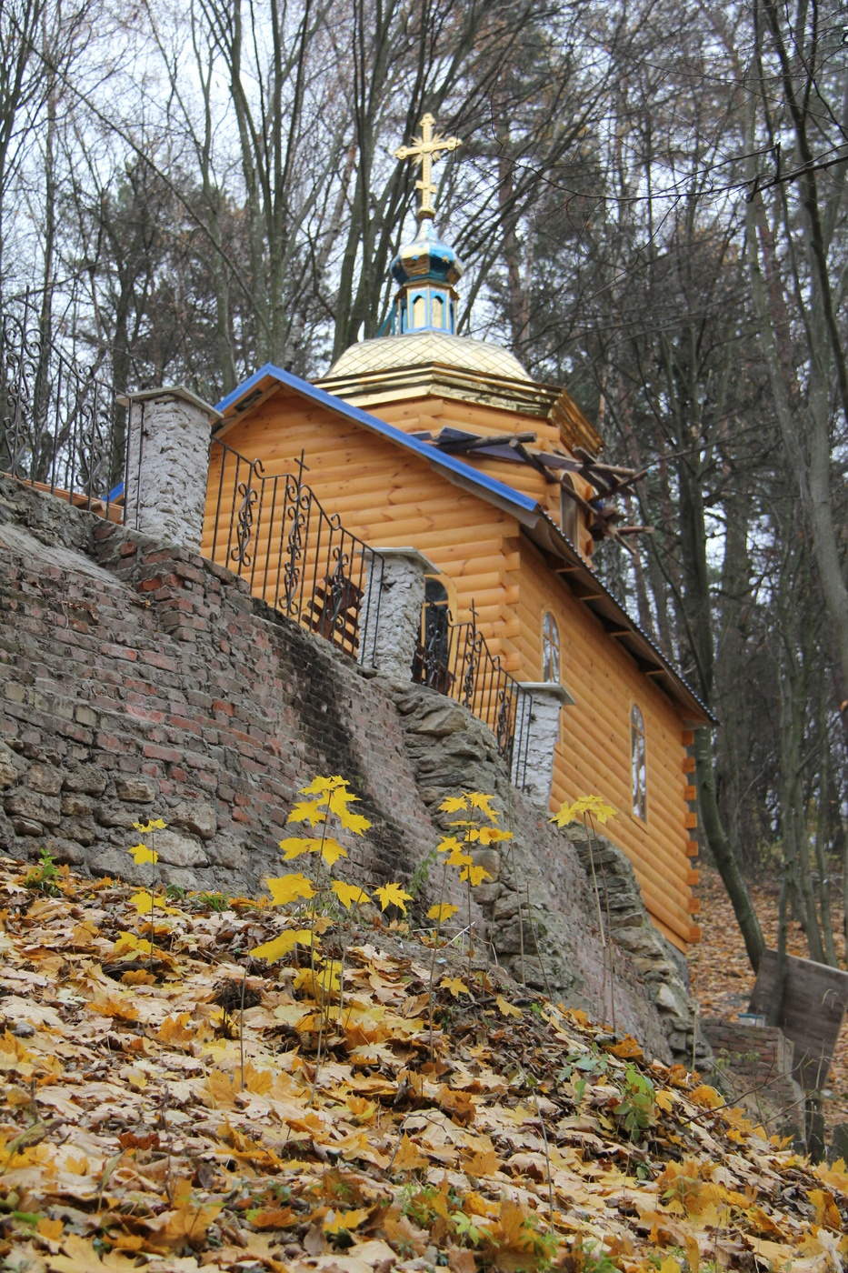 allen Farben des Herbstes