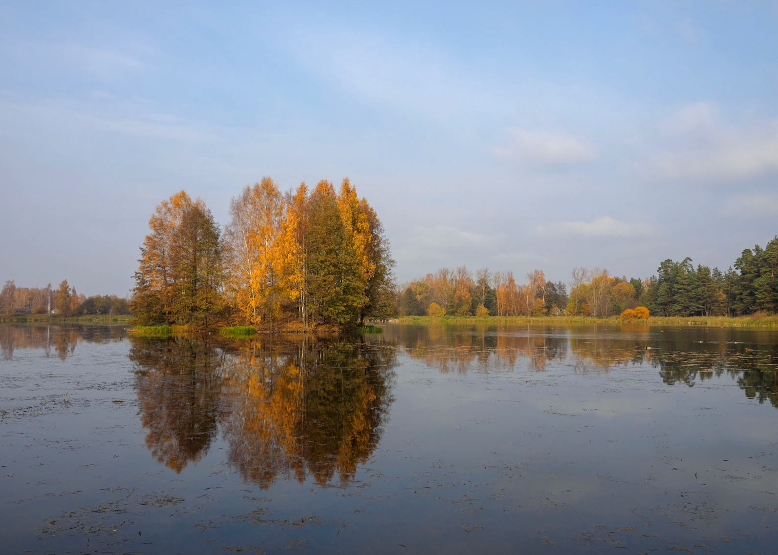 allen Farben des Herbstes