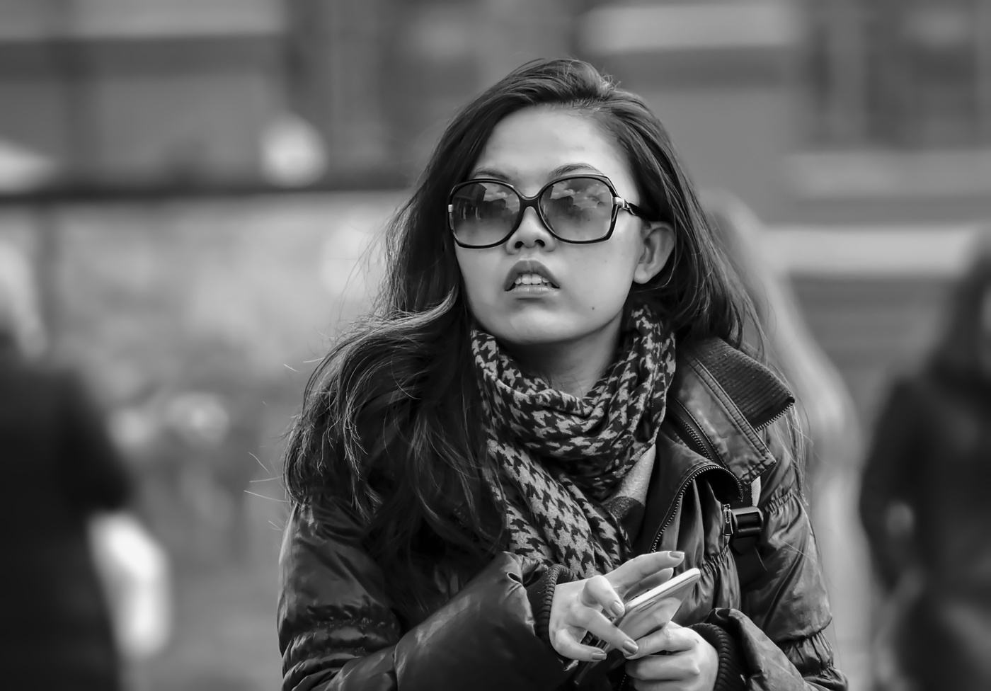 Schwarzweiss-Portrait