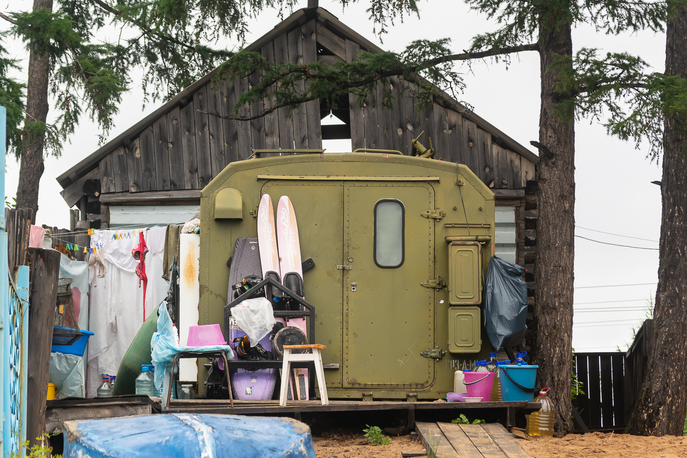 auf der anderen Seite