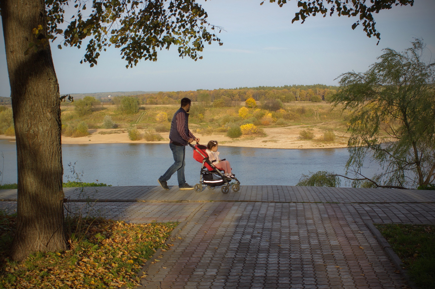 auf der anderen Seite