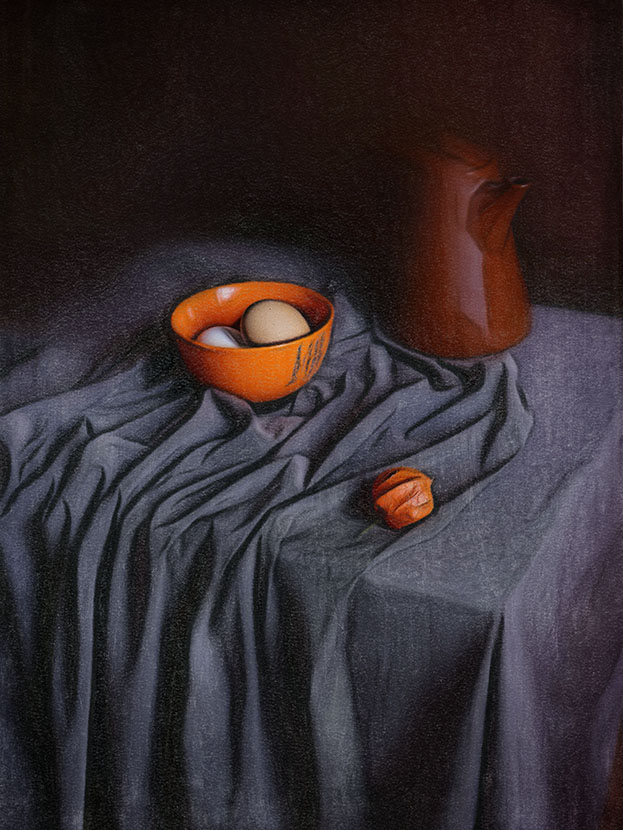 Mit dem Wasserkocher