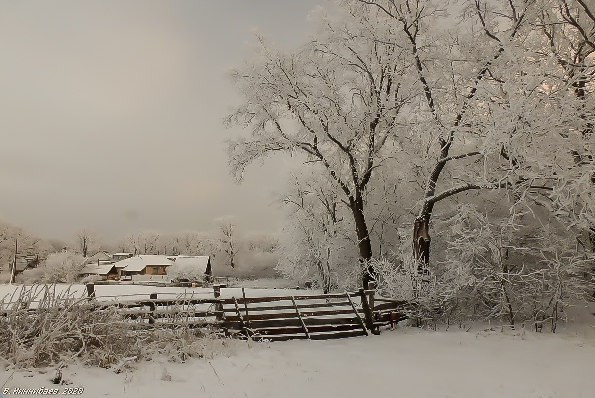 ausserhalb des Dorfes