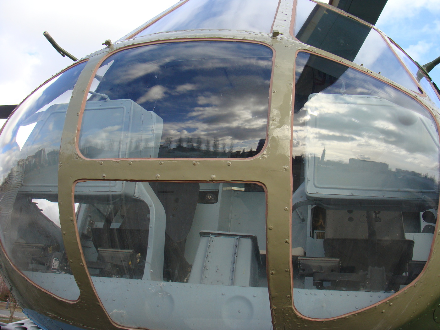 reflektiert die Welt