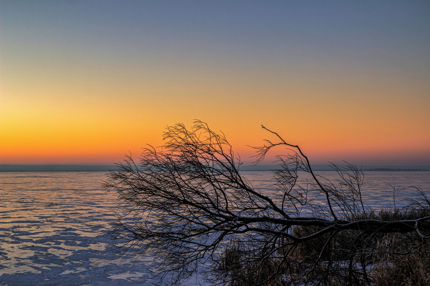 frostigen Morgengrauen