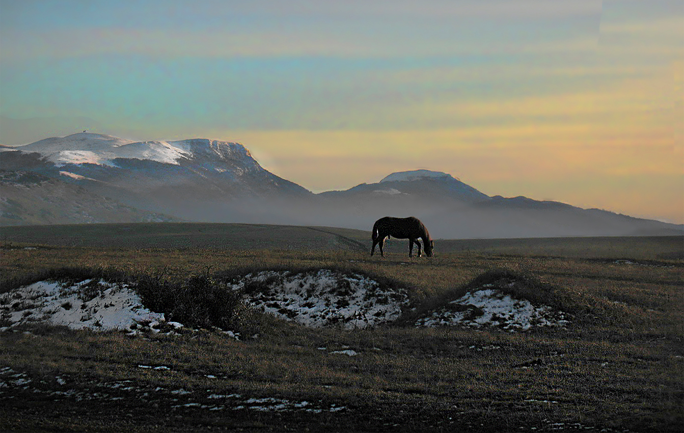 Die ersten Strahlen.