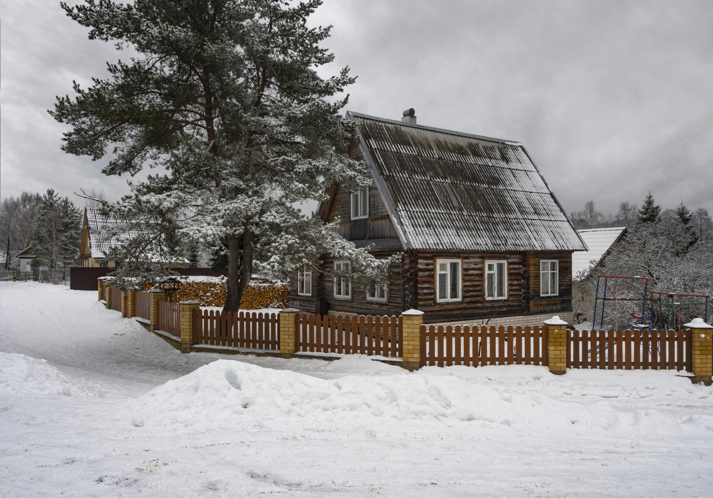 Haus in einer Ortschaft