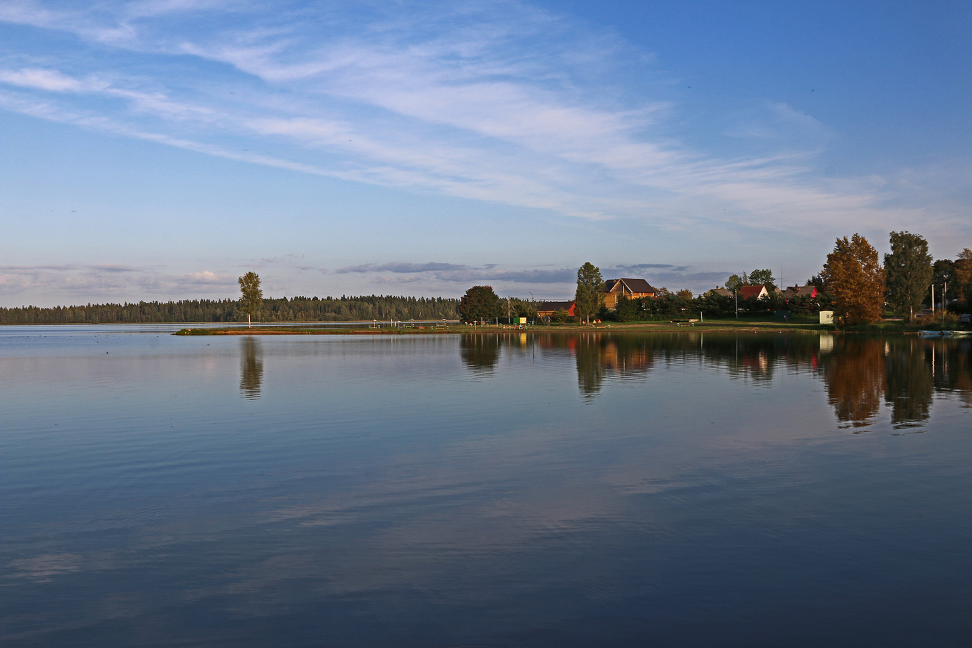 Der Punkt in der Abend