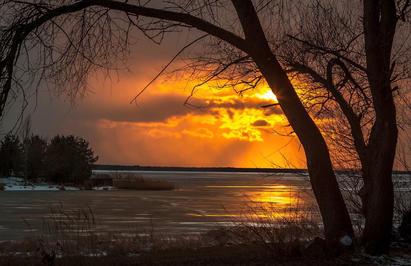 Kończy się dzień.