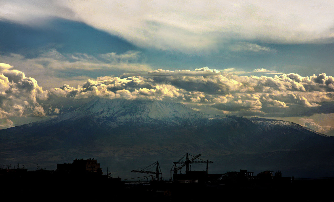 Yerevan near Ararat