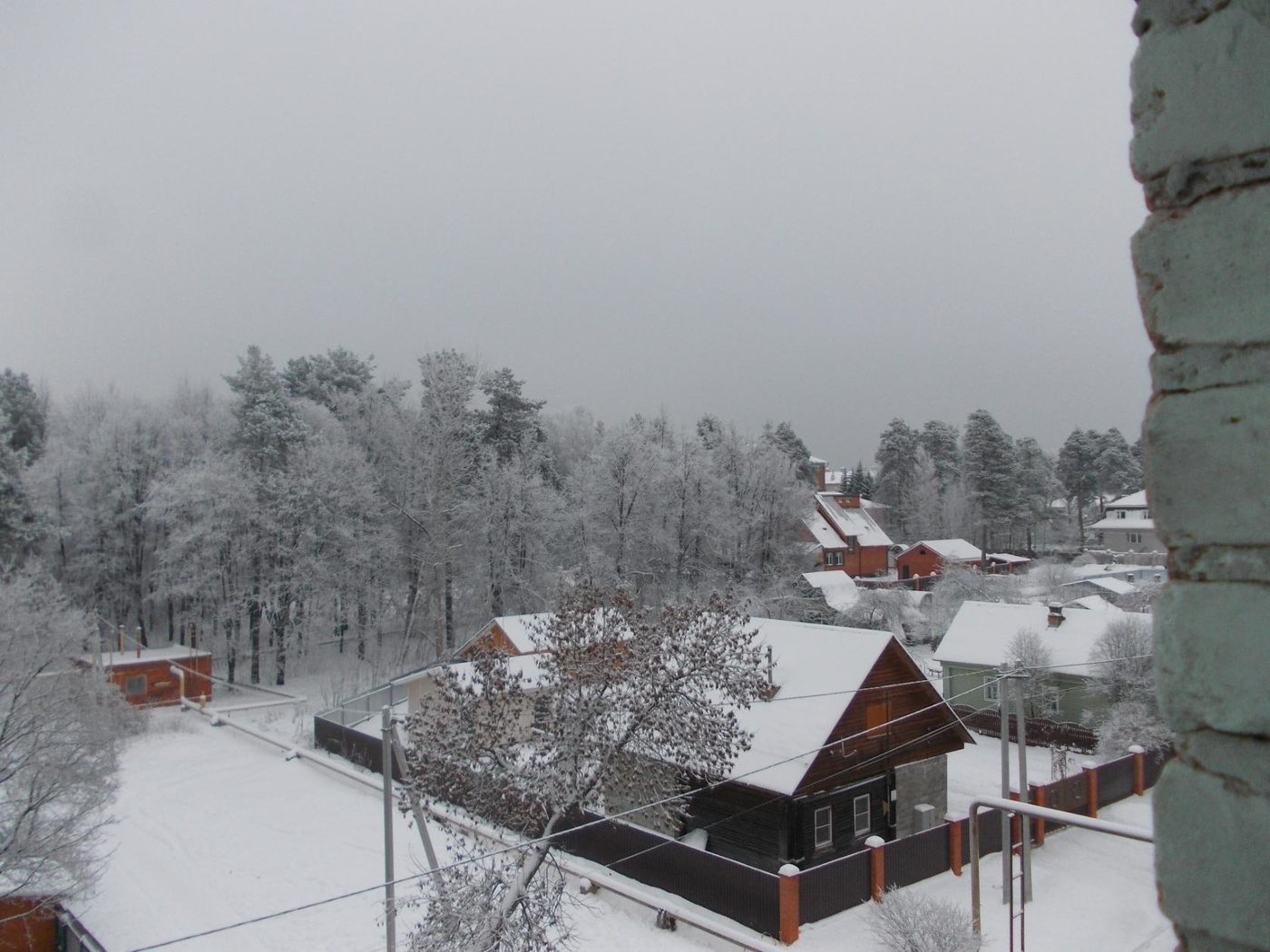 Blick aus dem Fenster