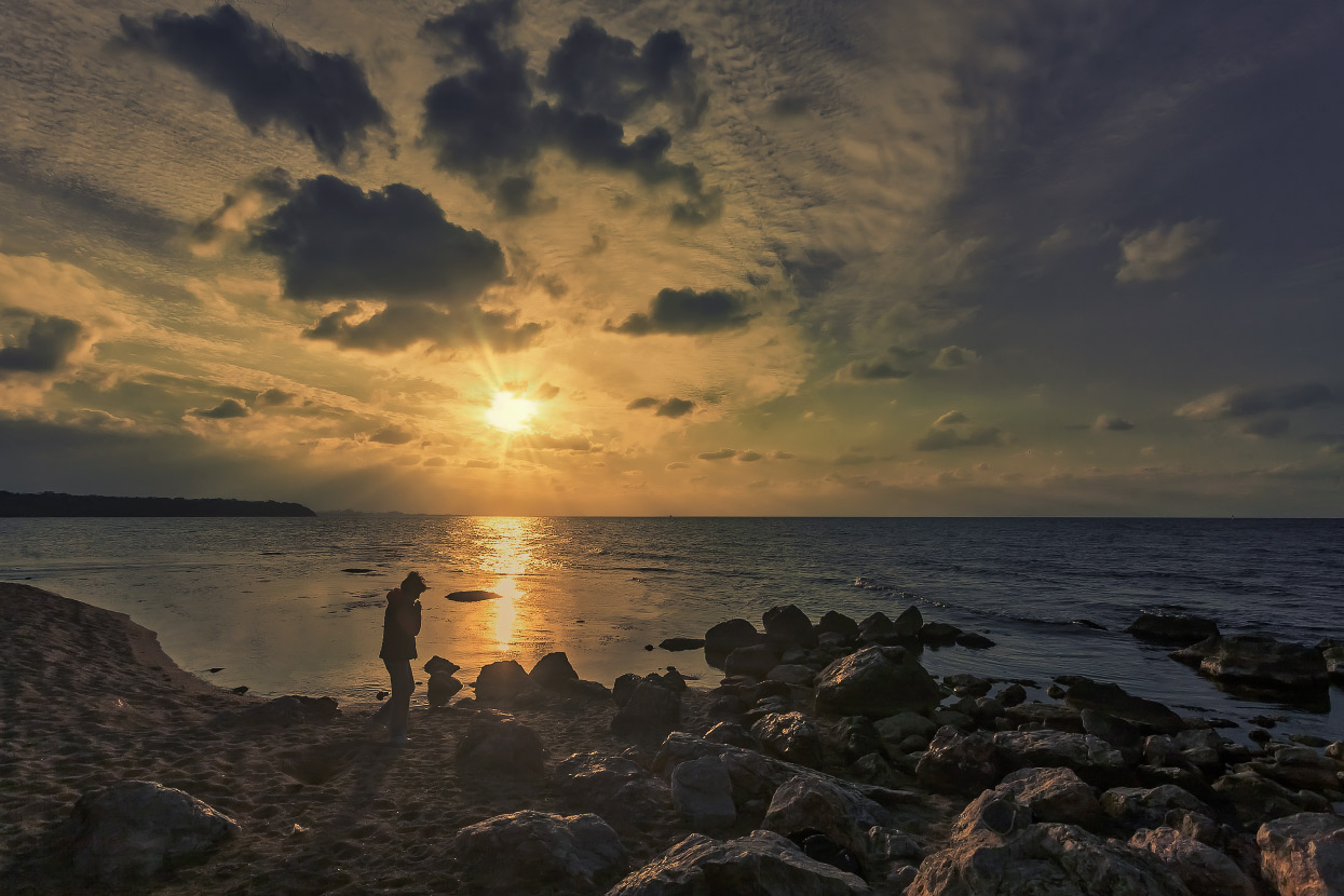 Abendstimmung am Meer