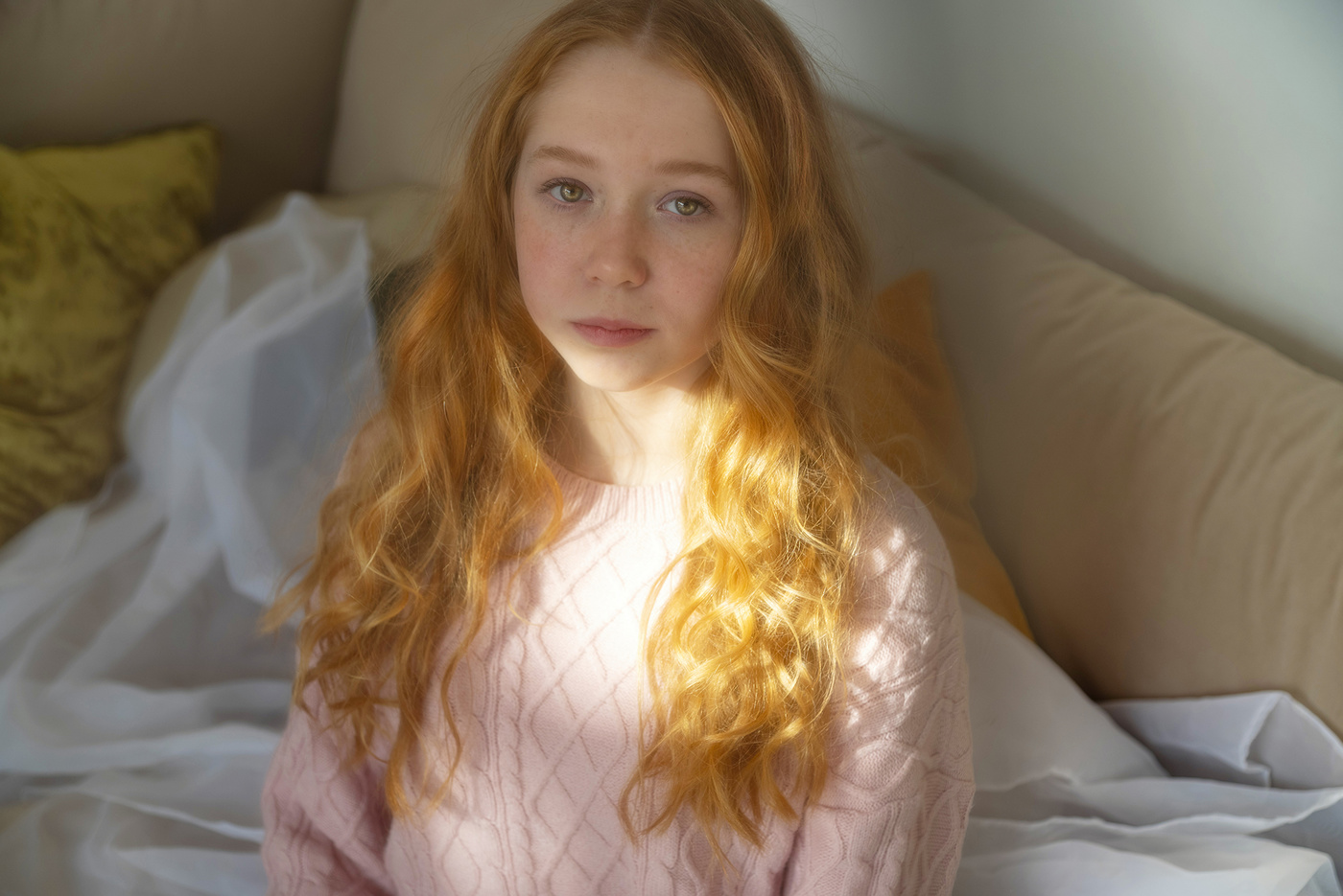 Flecken von Sonnenlicht