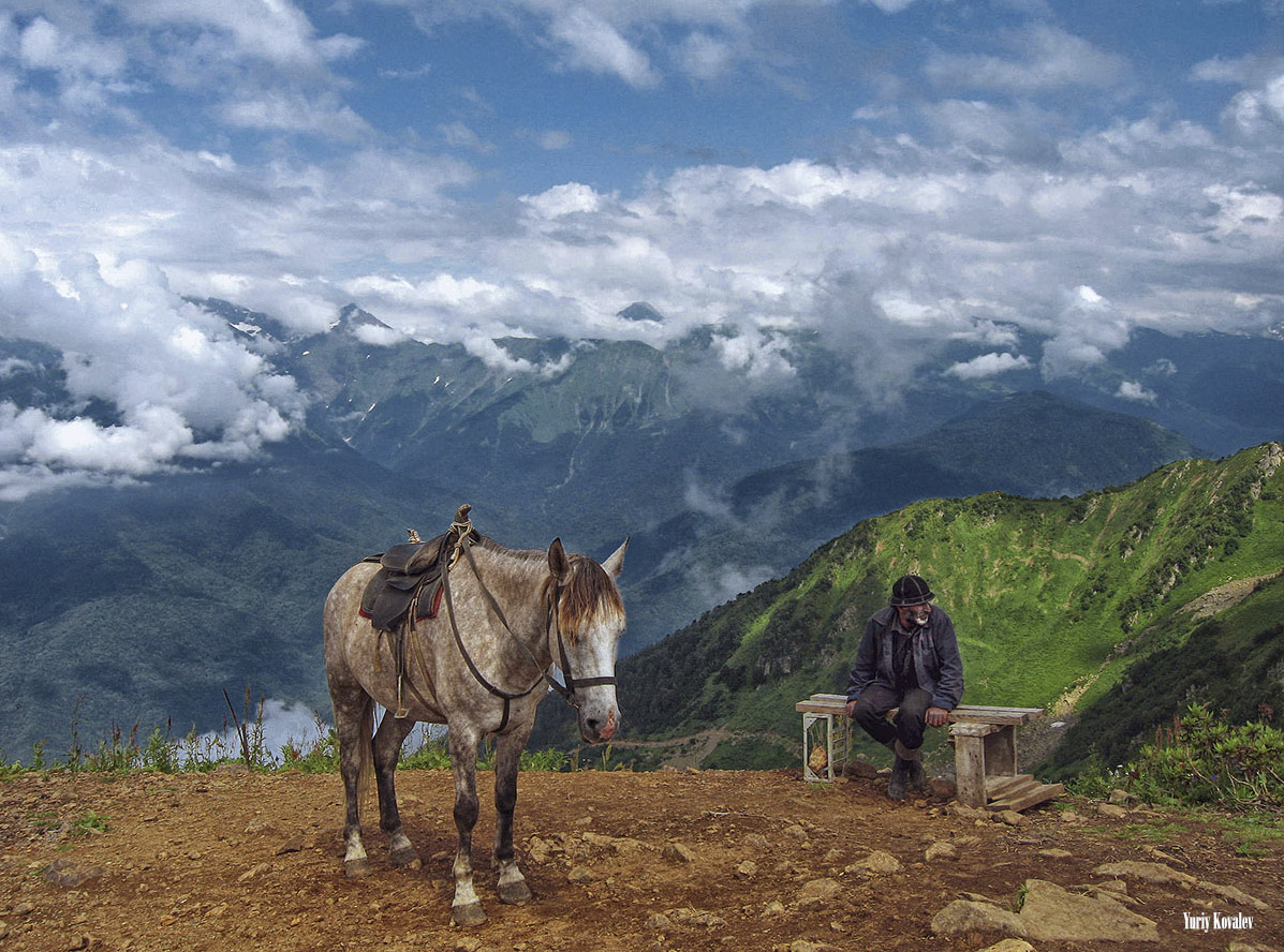 irgendwo in den Bergen