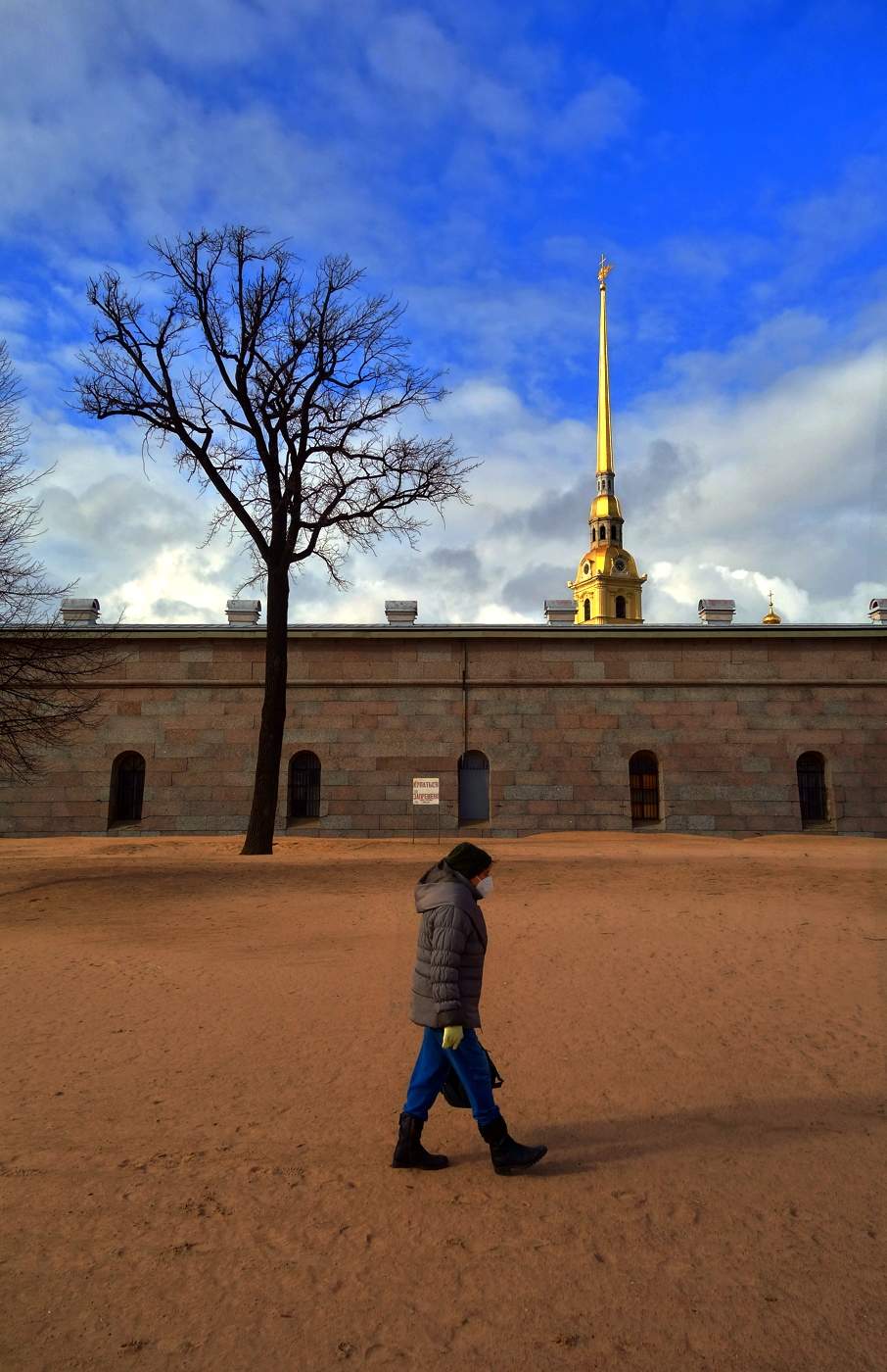 Auf dem Spaziergang ...
