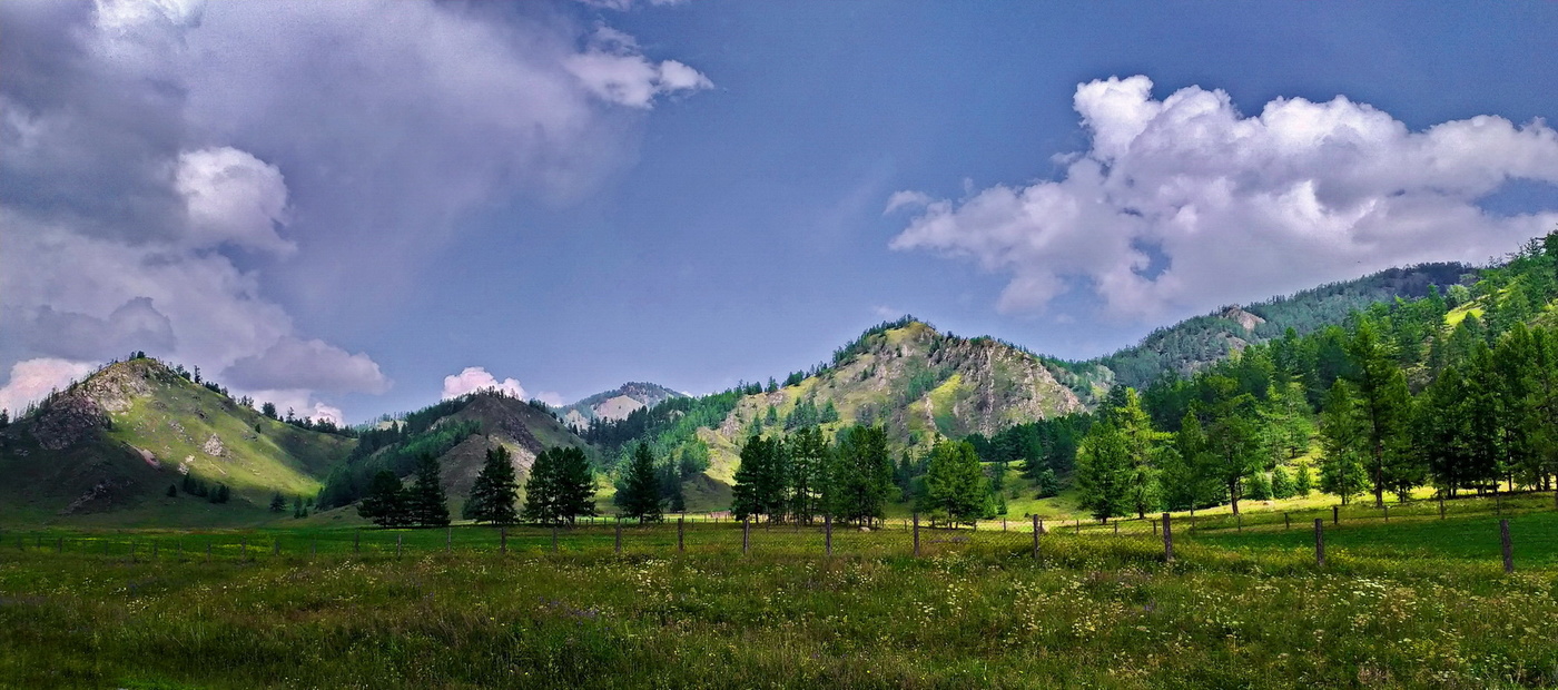 Leicht bewölkt ....