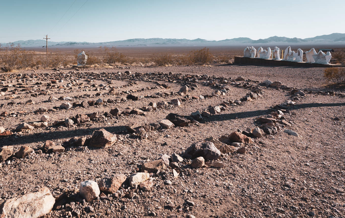 Rhyolite, ghost town in Nevada