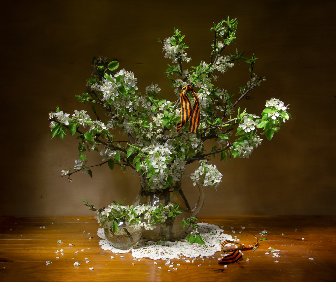 Glückliche Tag des Sieges!