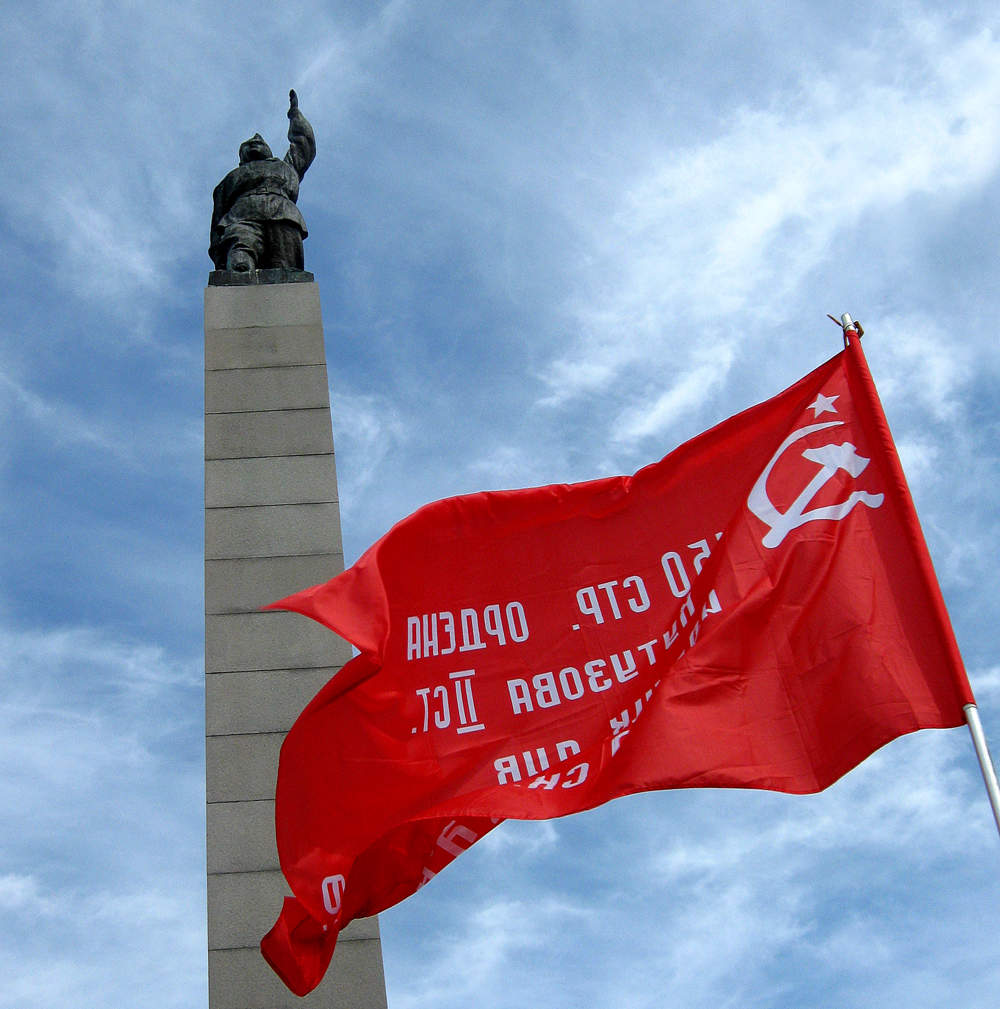 Glückliche Tag des Sieges!