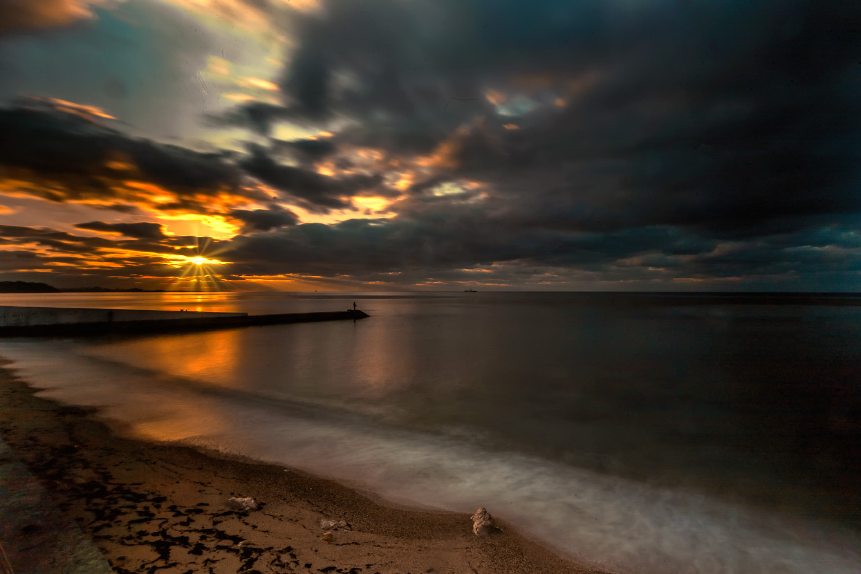 Abendstimmung am Meer