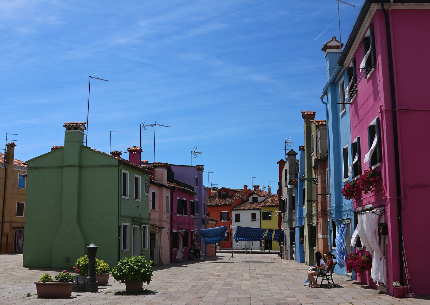 Alle Farben des Regenbogens