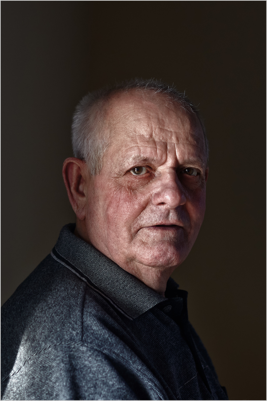 Porträt einer älteren Person