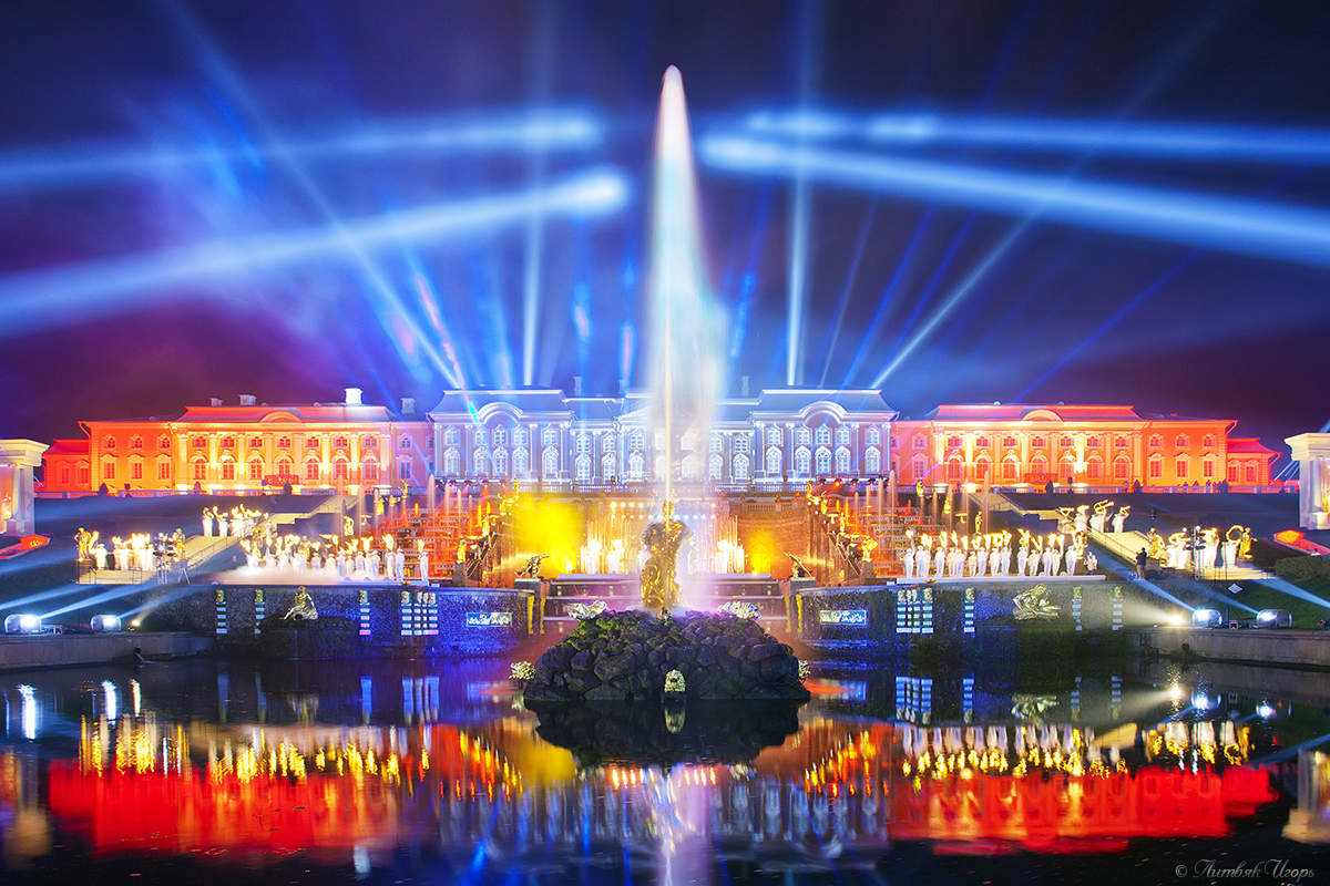 Петергоф. Праздник фонтанов
