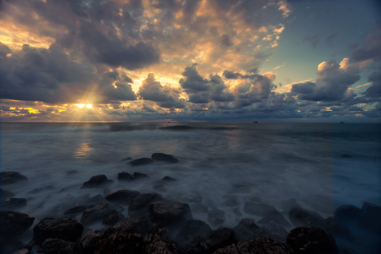 Abendstimmung am Meer