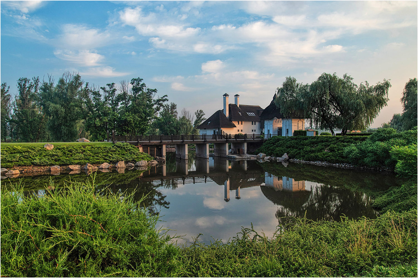 Morgen Farben sanften Licht ...