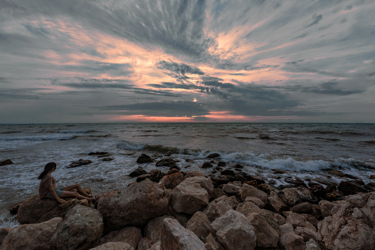 Abendstimmung am Meer