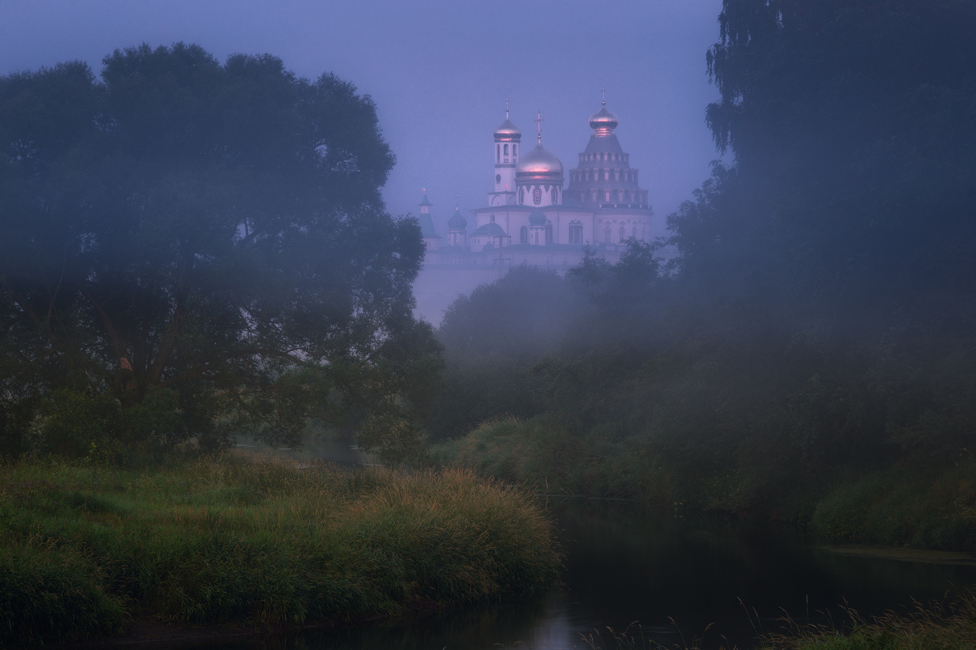 In der nebligen Dunst