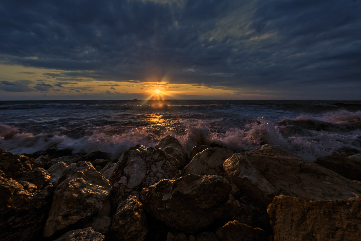 Abendstimmung am Meer